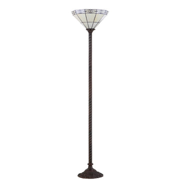 Moore Tiffany Style 68.57" Torchiere LED Floor Lamp - JONATHAN Y